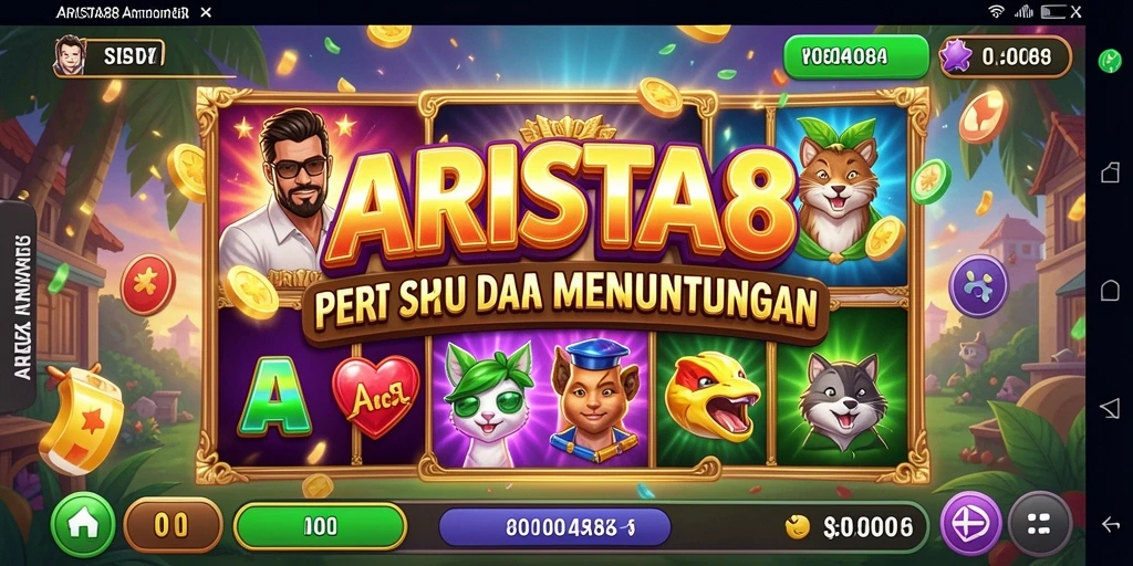 Gameplay seru ARISTA88 yang penuh dengan warna dan keseruan.