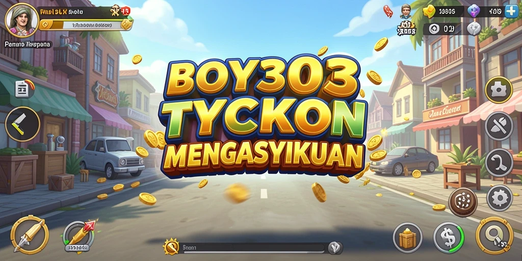 Tampilan gameplay BOY303 yang menarik dengan elemen Tycoon yang seru.