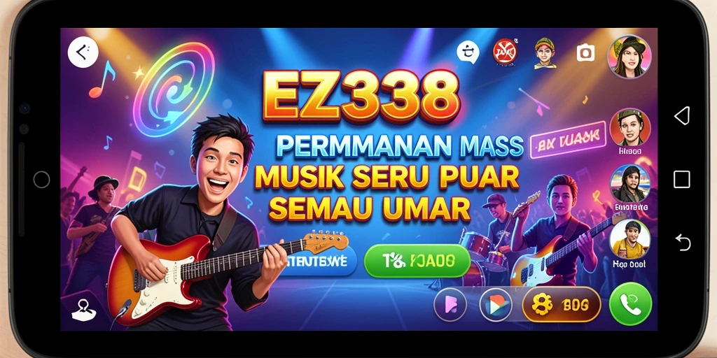 Tampilan gameplay EZ338 yang menarik dan interaktif.