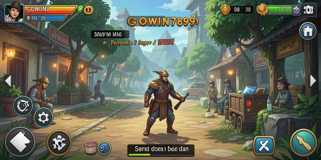 Tampilan gameplay GOWIN789 yang menarik dan menyenangkan.