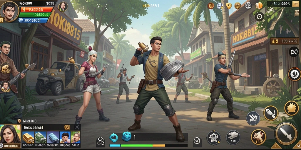 Tampilan gameplay HOKI8815 yang menarik dan interaktif.
