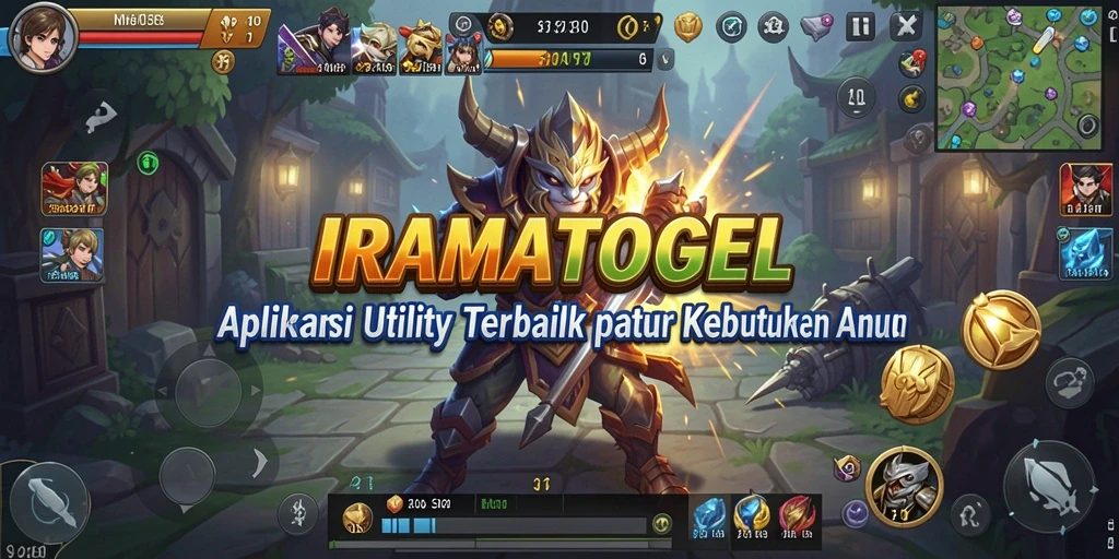 Tampilan antarmuka IRAMATOGEL yang user-friendly dan fungsional.