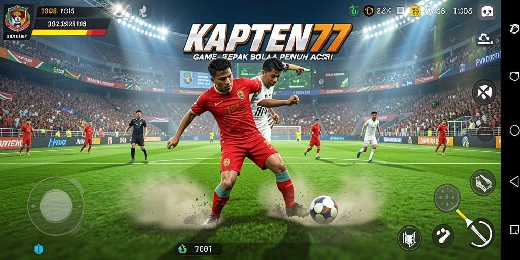 Tampilan gameplay KAPTEN77 yang menegangkan dan seru.