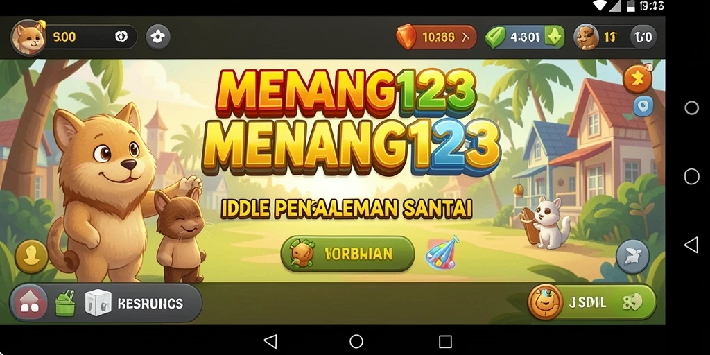 Tampilan gameplay MENANG123 yang menarik dan menghibur.