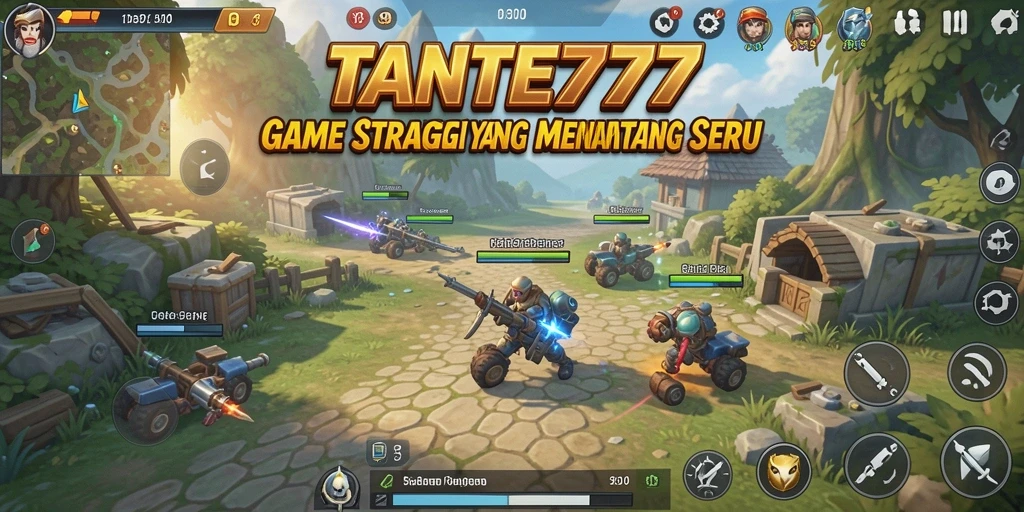 Tampilan gameplay TANTE777 yang seru dan penuh taktik.
